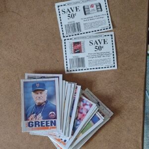 Kahn's 1995Baseball Trading Cards Collection Set